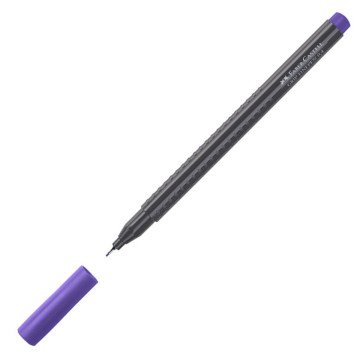 Faber Castell Grip Finepen 0.4 Keçeli Kalem Mor