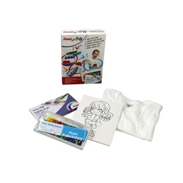Pentel Arts Kumaş Pasteli Boyama Seti PTS15/NM10-SET