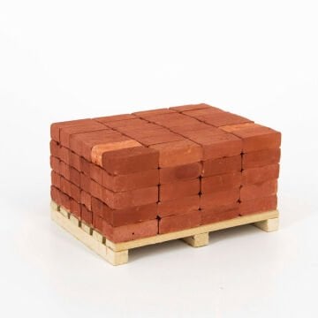 Eshel Maket Mİnyatür Pres Tuğla Kırmızı 1/12 2x0.7x1cm 200li