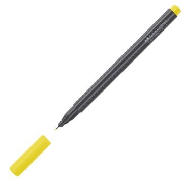 Faber Castell Grip Finepen 0.4 Keçeli Kalem Sarı