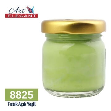 Art Elegant Seramik ve Çini Boya 40gr 8825 Fıstık Yeşili Açık