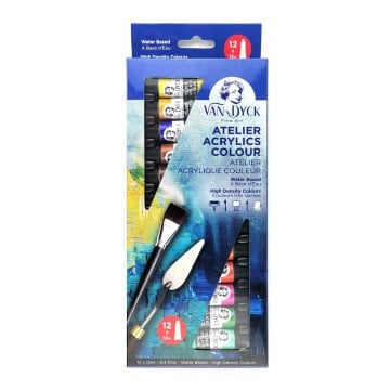Van Dyck Atelier Akrilik Boya Seti 12ml 12li