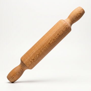 Art Elegant Ahşap Merdane 24cm Kayın