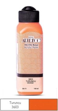 Artdeco Akrilik Boya 140ml 3603 Turuncu