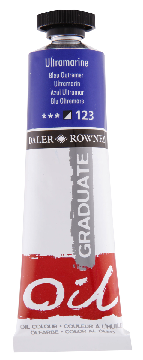 Daler Rowney Graduate Yağlı Boya 38ml 123 Ultramarine