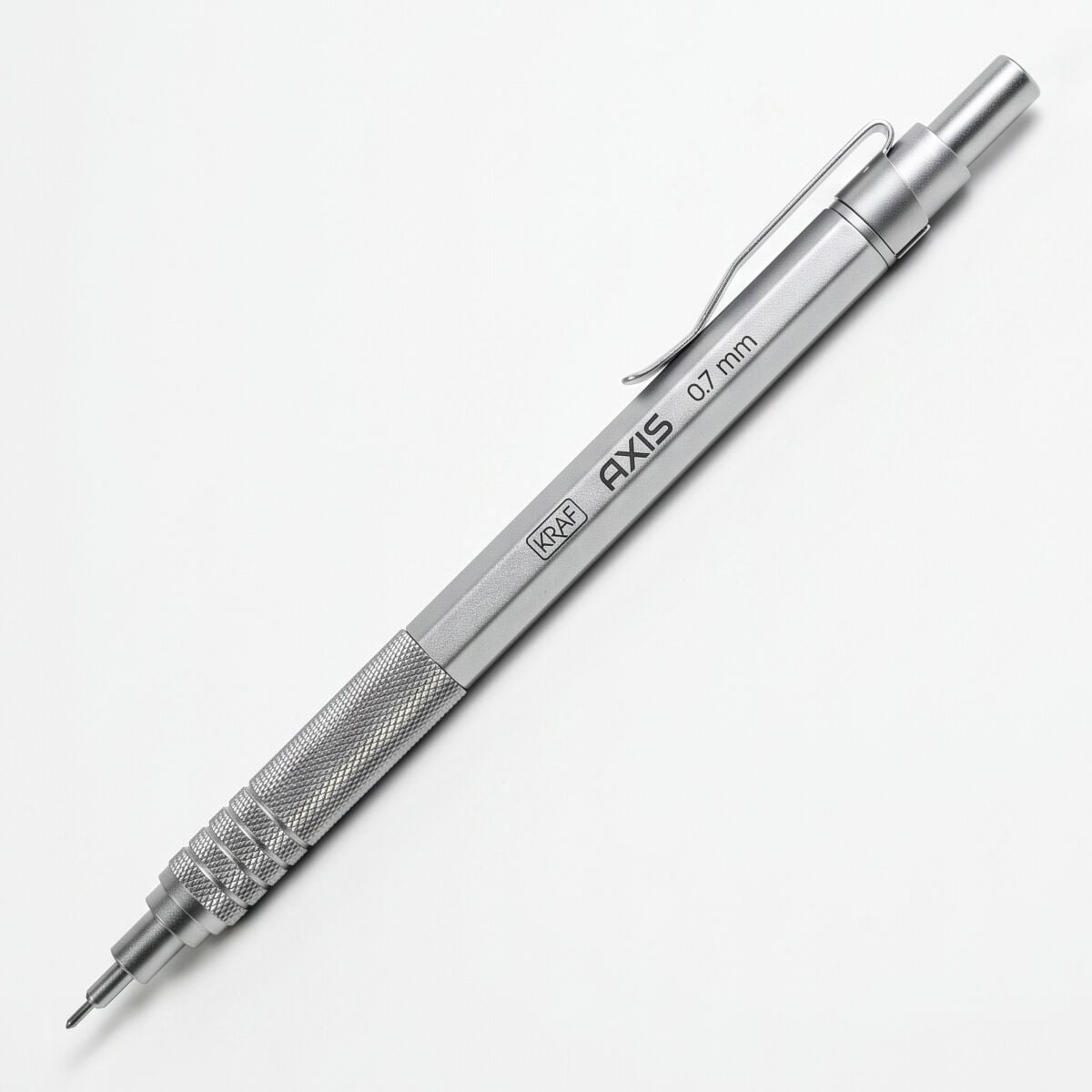 Kraf Versatil Kalem Axis 0.7mm Gümüş