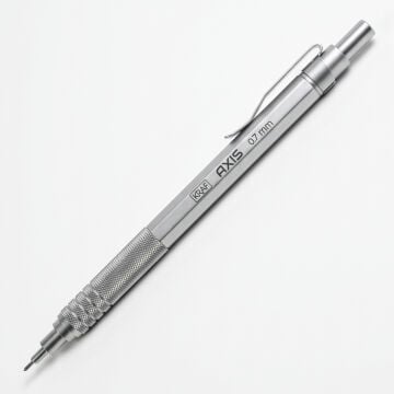 Kraf Versatil Kalem Axis 0.7mm Gümüş