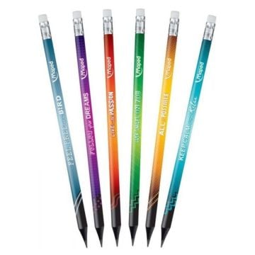 Maped Black Peps Energy Silgli Kurşun Kalem HB
