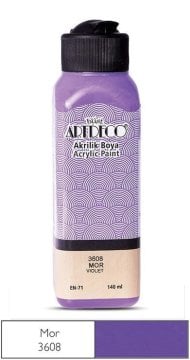 Artdeco Akrilik Boya 140ml 3608 Mor