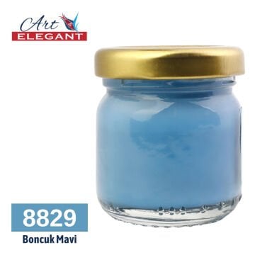 Art Elegant Seramik ve Çini Boya 40gr 8829 Boncuk Mavi