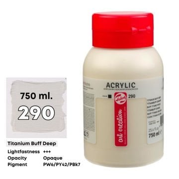 Art Creation Akrilik Boya 750ml 290 Titanium Buff Deep