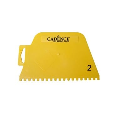 Cadence Doku Tarağı Plastik Seti 5li Sarı