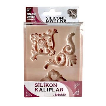 Smarta Silikon Kalıplar Elegan Köşe 100x130x15mm