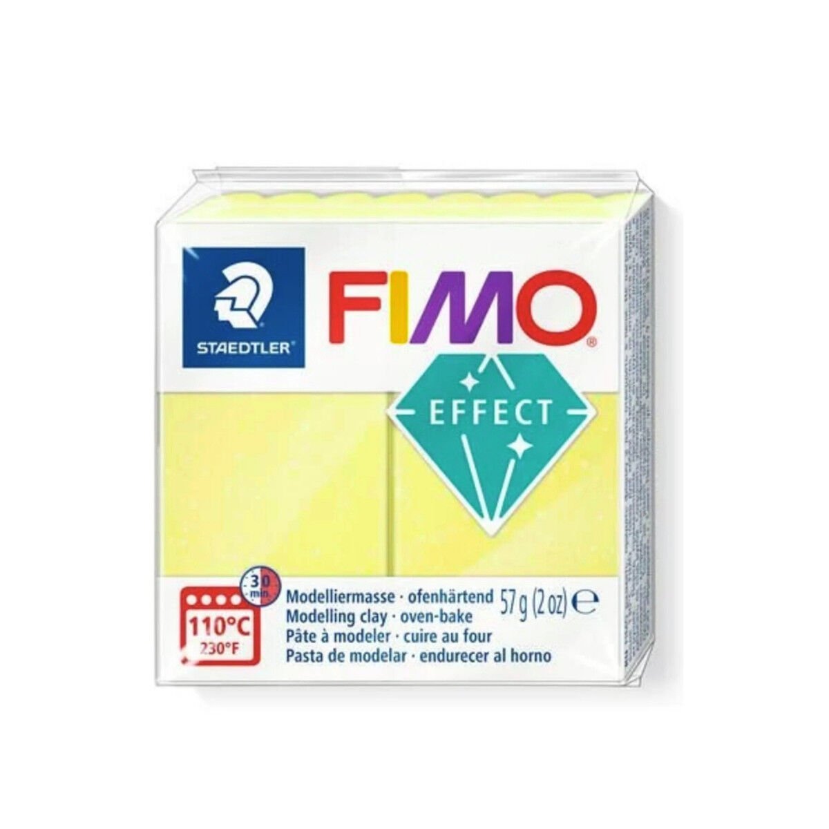 Fimo Effect Polimer Kil 57gr 106 Açık Sarı