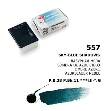White Nights Sulu Boya 557 Sky-Blue Shadows