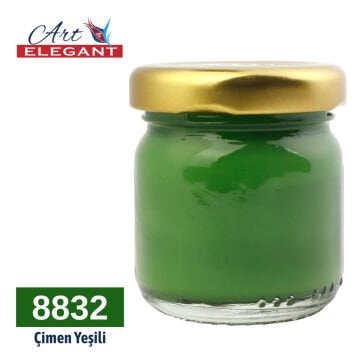 Art Elegant Seramik ve Çini Boya 40gr 8832 Çimen Yeşili