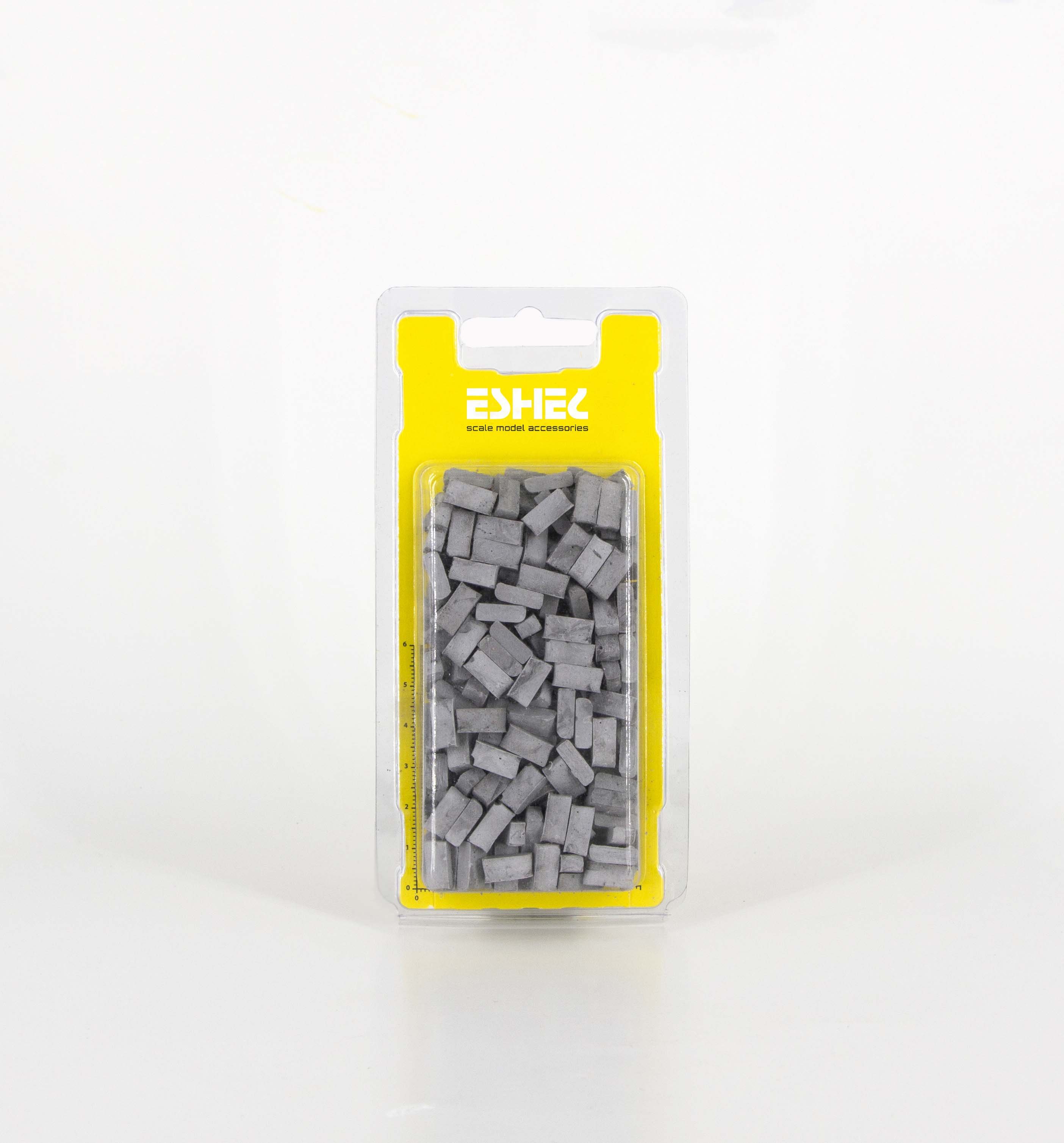 Eshel Maket Pres Tuğla Gri 1/24 1.4x0.6x0.7cm
