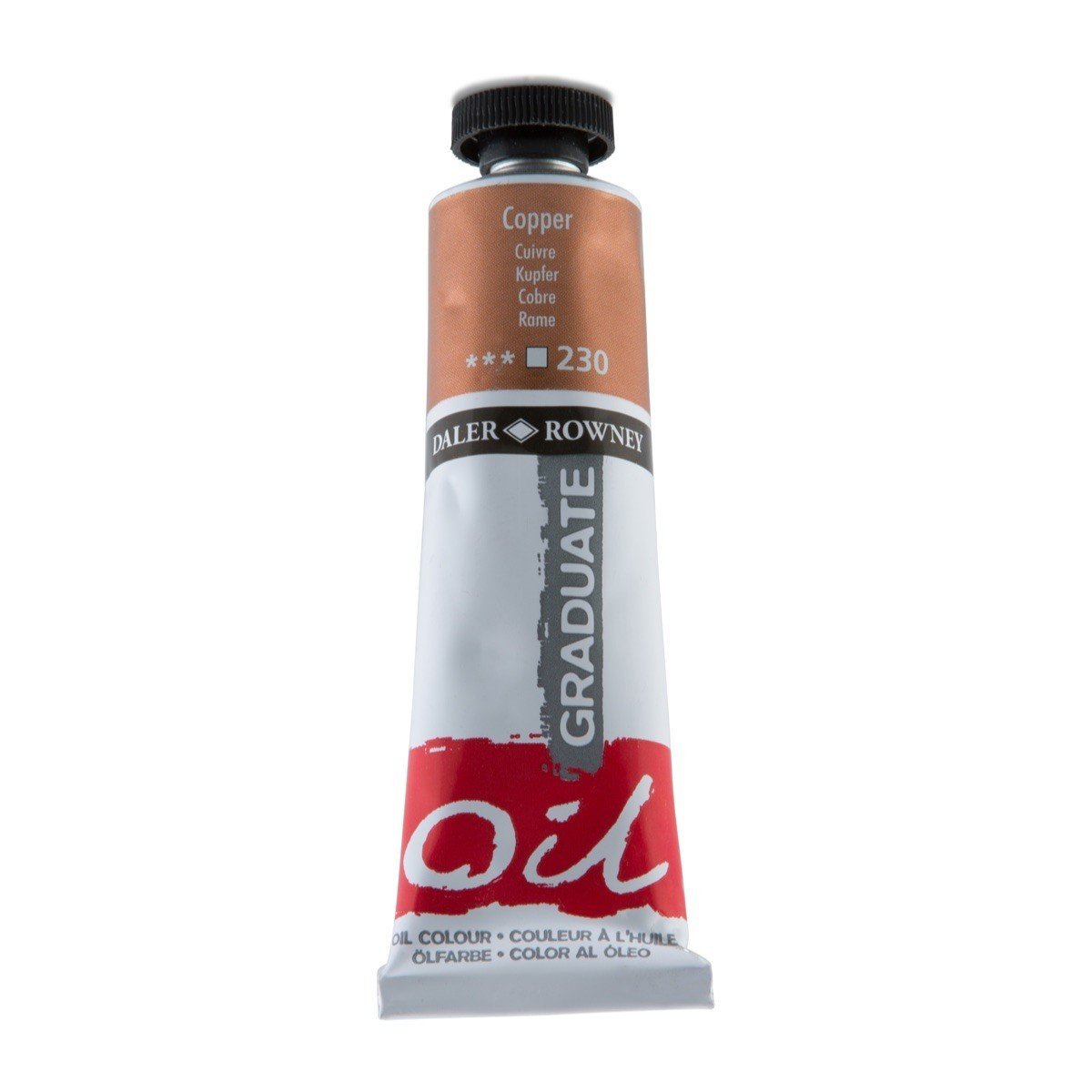 Daler Rowney Graduate Yağlı Boya 38ml 230 Copper