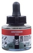 Amsterdam Sıvı Akrilik Mürekkep Boya 30ml 710 Neutral Grey