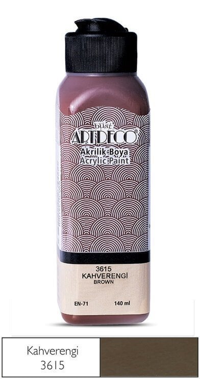 Artdeco Akrilik Boya 140ml 3615 Kahverengi