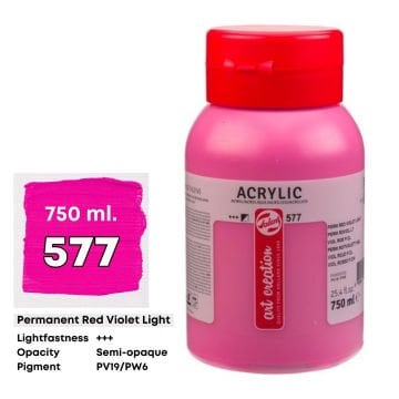 Art Creation Akrilik Boya 750ml 577 Permanent Red Violet Lith