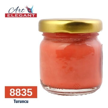 Art Elegant Seramik ve Çini Boya 40gr 8835 Turuncu
