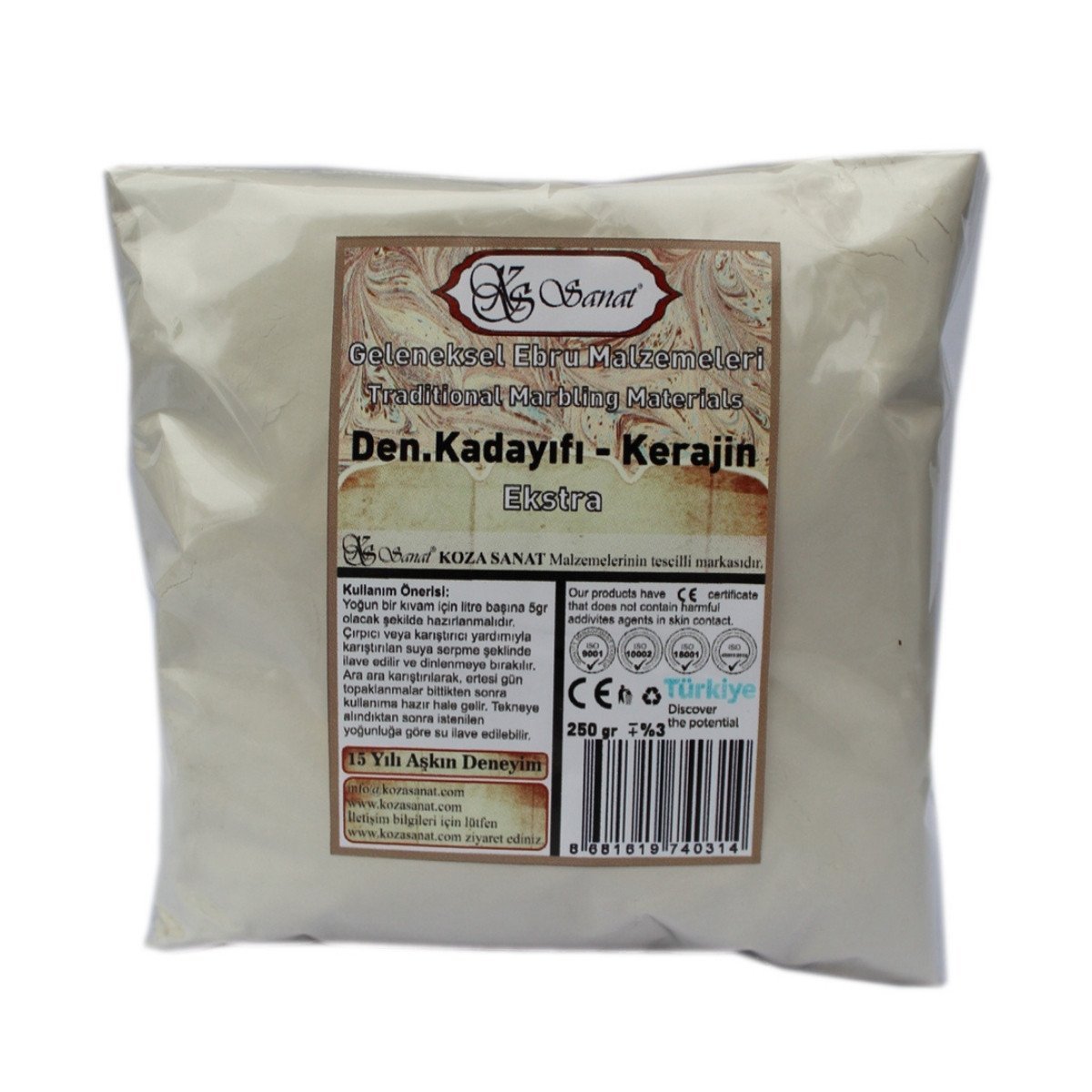 Koza Sanat Deniz Kadayıfı Kerajin 250gr