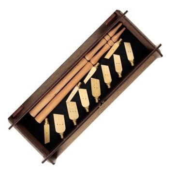 Art Elegant Celi Kalem Bambu Ağacı Seti 4-15mm 14lü