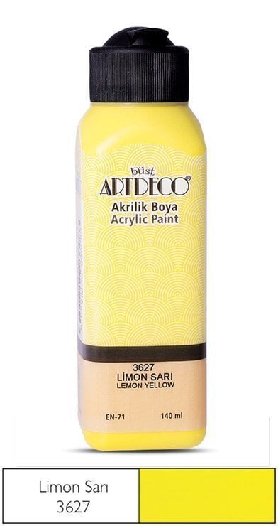 Artdeco Akrilik Boya 140ml 3627 Limon Sarı