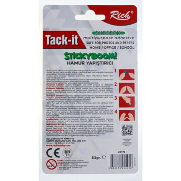 Rich Tack-İt Hamur Yapıştırıcı 32gr