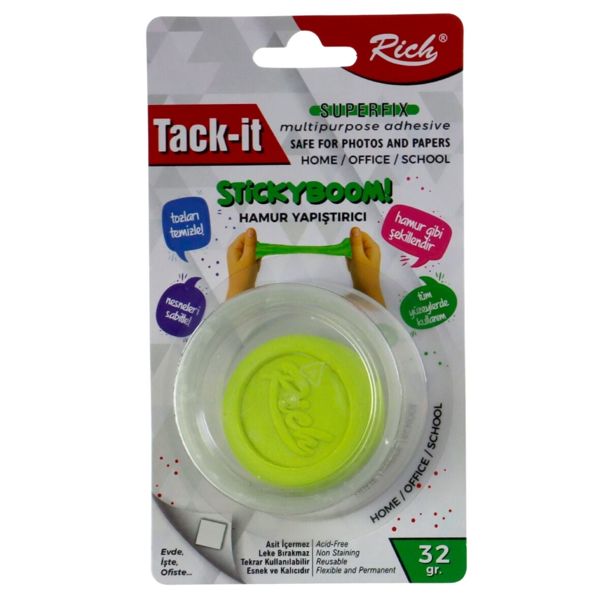 Rich Tack-İt Hamur Yapıştırıcı 32gr
