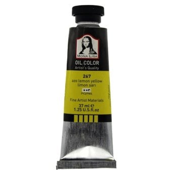 Mona Lisa Yağlı Boya 37ml 267 Azo Lemon Yellow