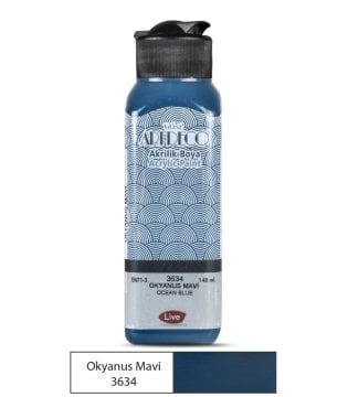 Artdeco Akrilik Boya 140ml 3634 Okyanus Mavi