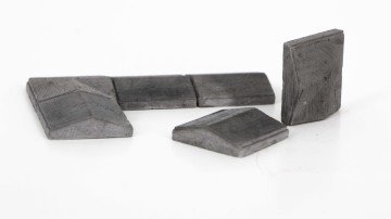 Eshel Maket Duvar Üstü ve Köşe Taşı Gri 1/12 2.5x1x1.2cm