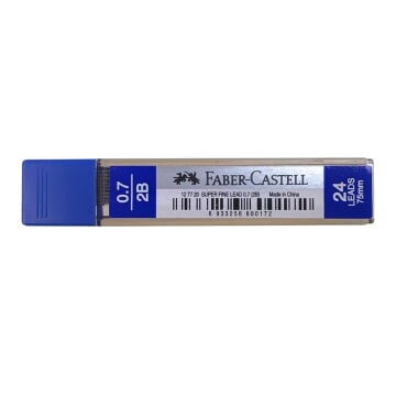 Faber Castell Versatil Uç Super Fine 0.7mm 2B 75mm 24lü