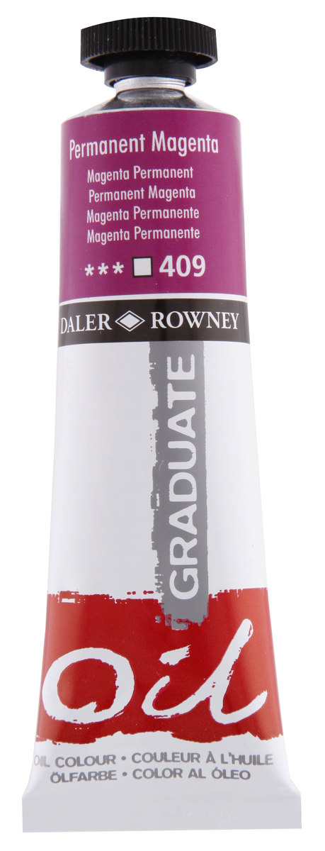 Daler Rowney Graduate Yağlı Boya 38ml 409 Permanent Magenta
