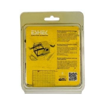 Eshel Maket Düz Çimento Blok Gri 1/12 3x1.5x1.3cm 80li