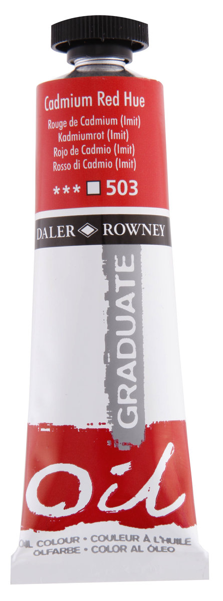 Daler Rowney Graduate Yağlı Boya 38ml 503 Cadmium Red Hue