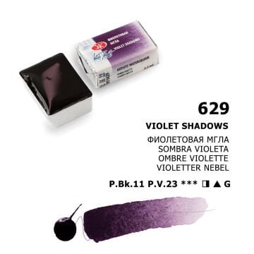 White Nights Sulu Boya 629 Violet Shadows