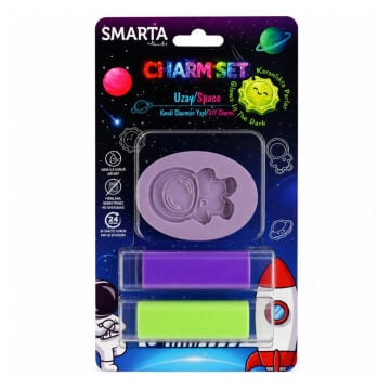 Smarta Charm Seti 5li Astronot