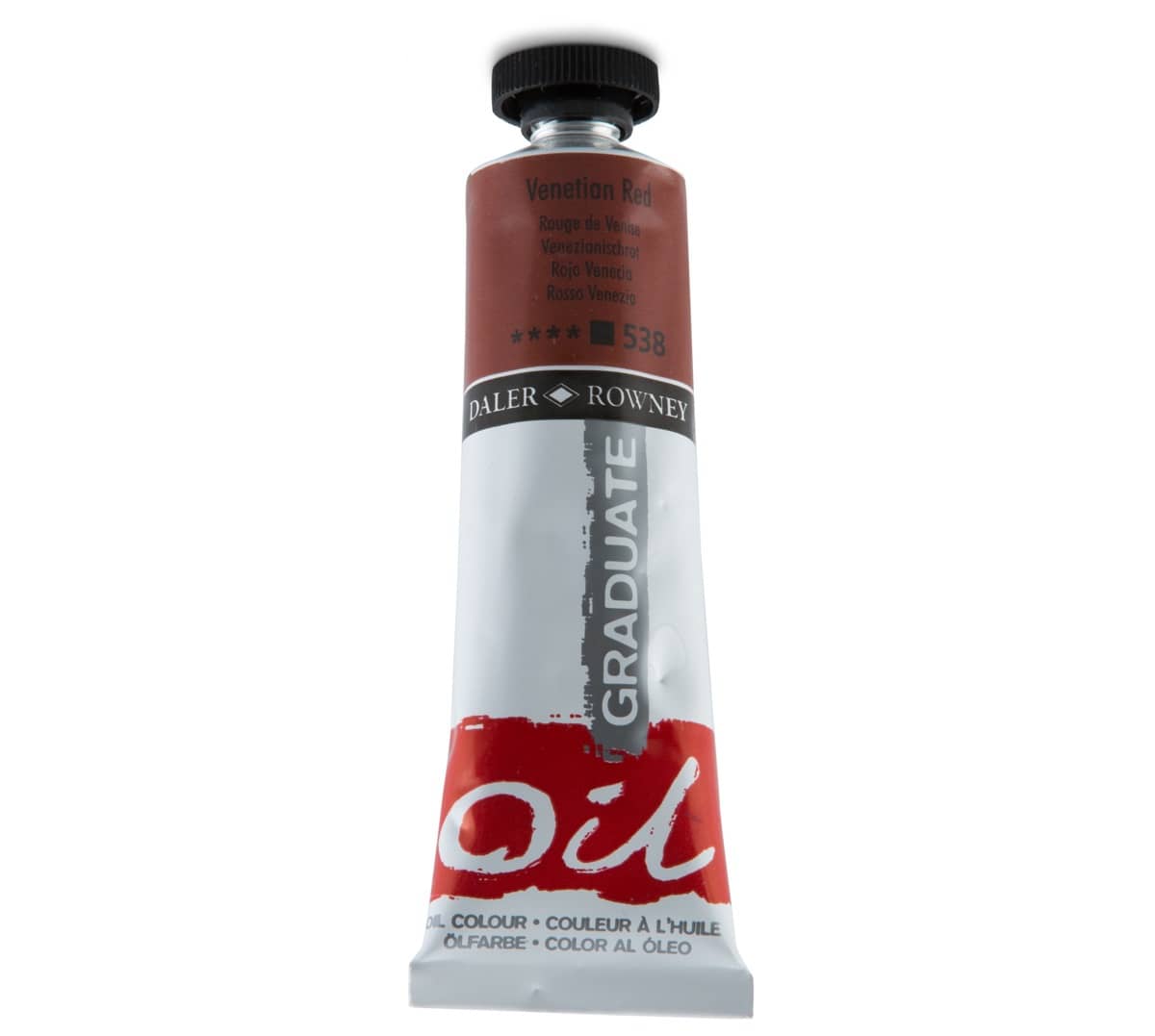 Daler Rowney Graduate Yağlı Boya 38ml 538 Venetian Red