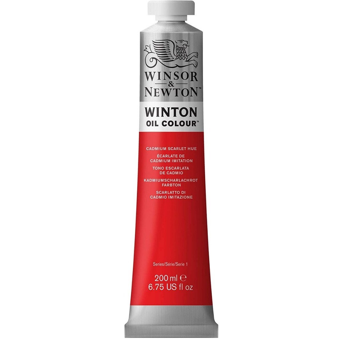 Winsor Newton Winton Yağlı Boya 200ml 107 Cadmium Scarlet Hue