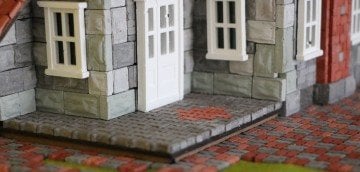 Eshel Maket Minyatür Kilit Parke 1/24 1x0.8x0.4cm