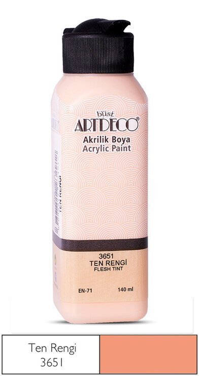 Artdeco Akrilik Boya 140ml 3651 Ten Rengi