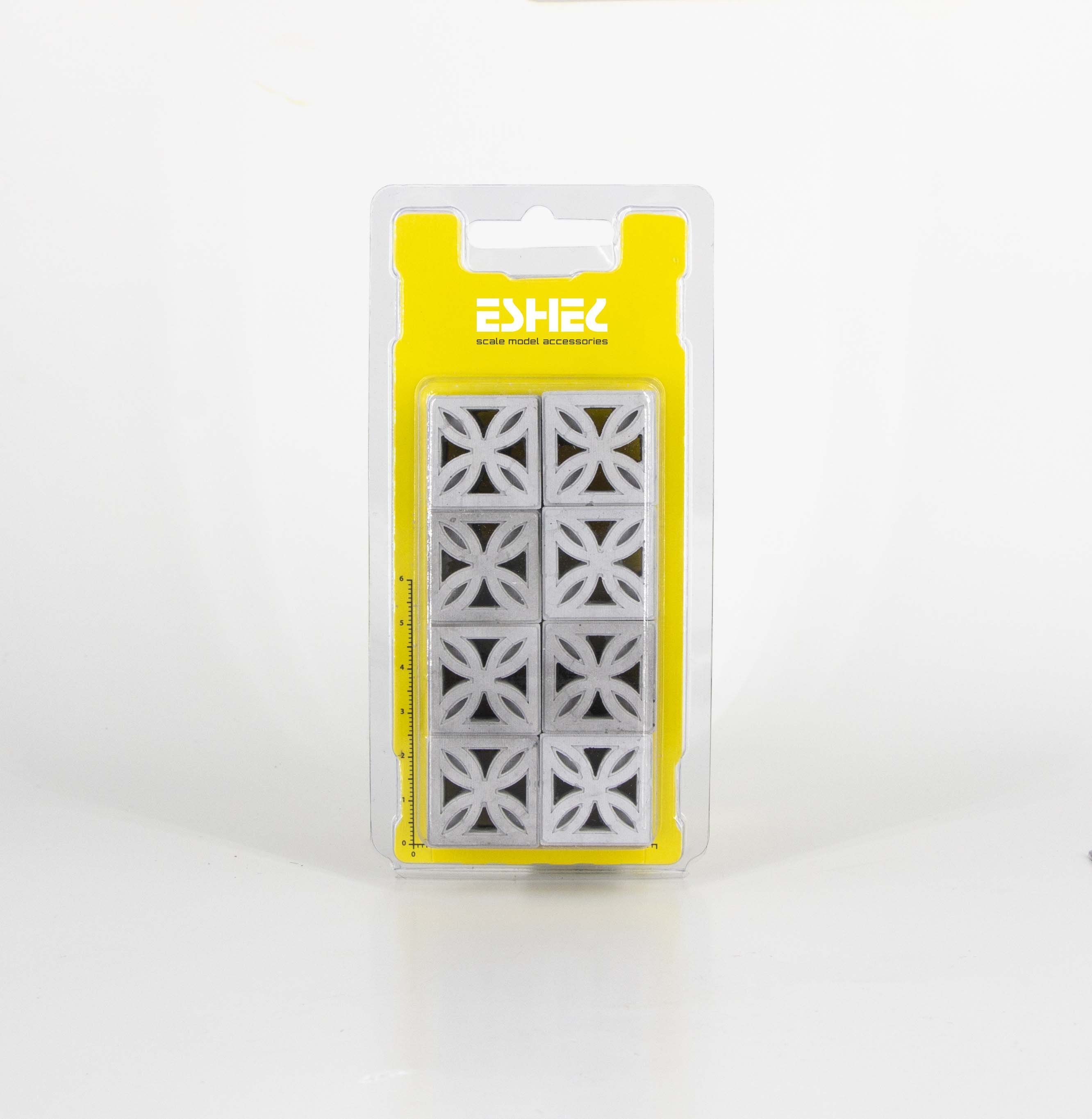 Eshel Maket Dekoratif Göz Desenli Tuğla 1/12 2.5x2.5 cm