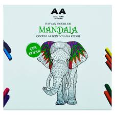 Mandala Boyama Kitabı Hayvan Figürleri