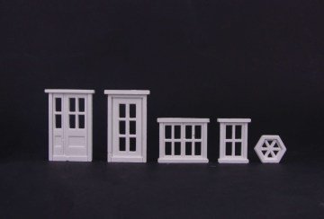 Eshel Maket Kapı ve Pencere Seti 1/24