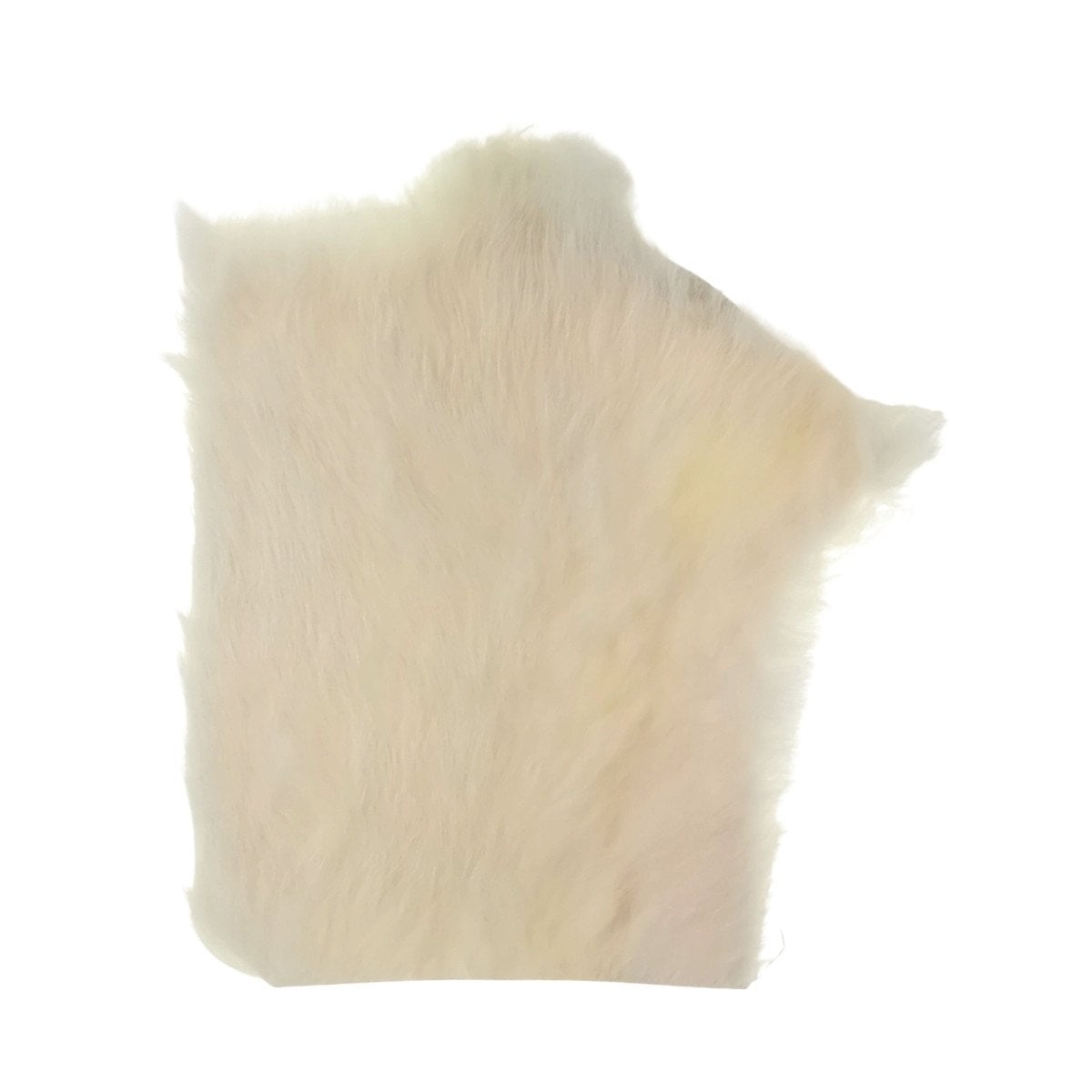 Karin Tavşan Derisi El Altlığı Beyaz