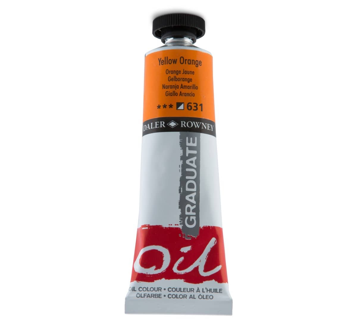 Daler Rowney Graduate Yağlı Boya 38ml 631 Yellow Orange