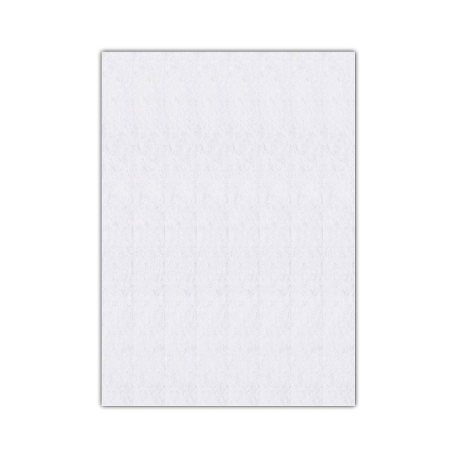 Bigpoint Keçe 50x70cm 2mm Beyaz 10'lu Paket